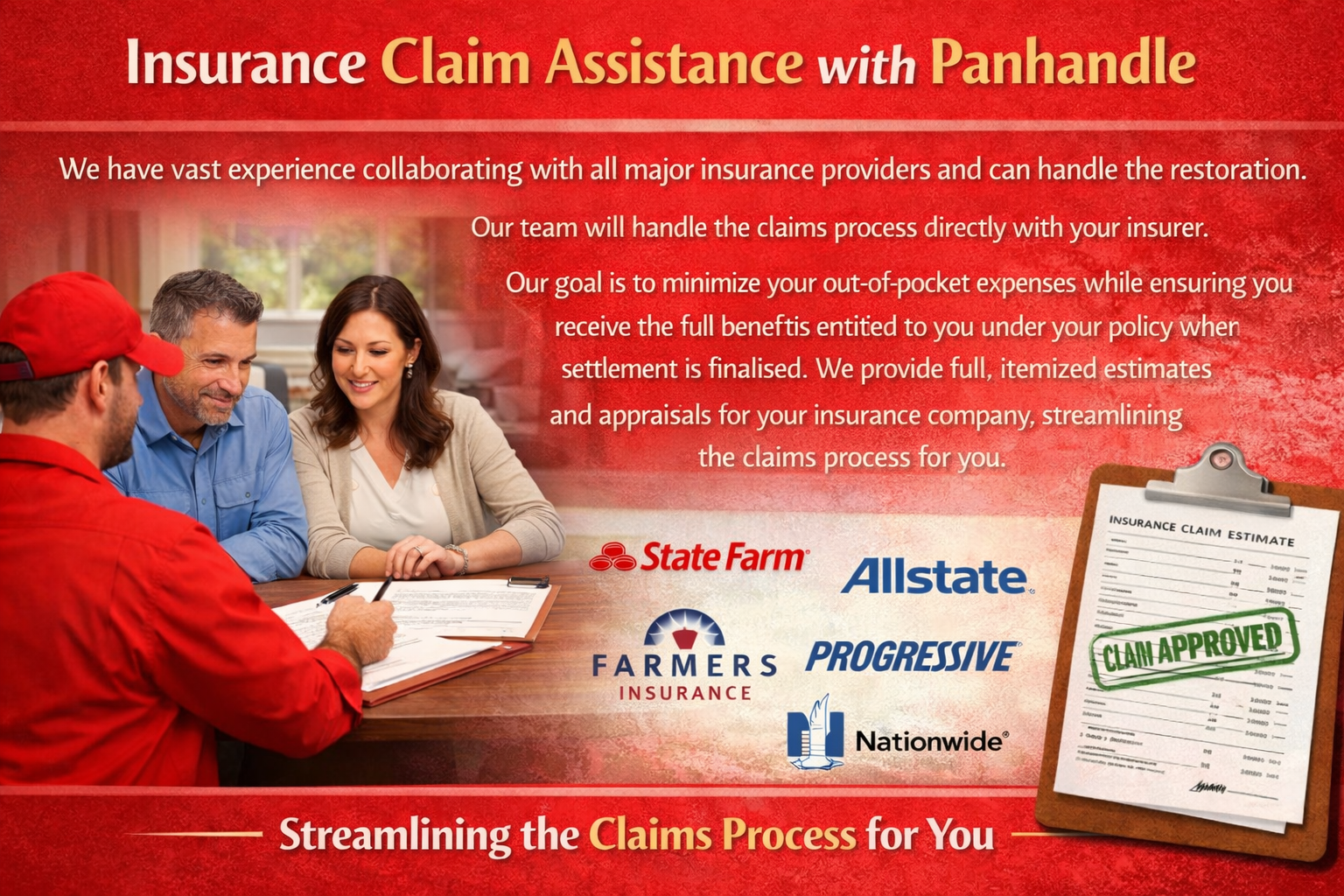 Insurance claim assistance