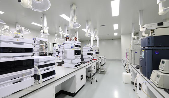 Clean drug lab room Clean drug lab room