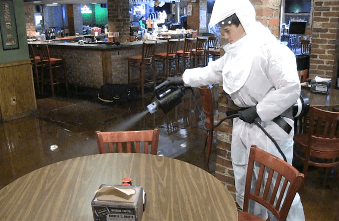 The Chairs, The Tables, And The Bar At Generations Are Cleaned Regularly