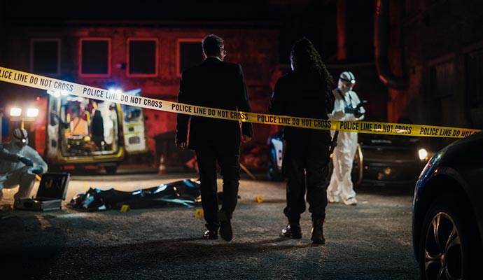 Trauma cleanup services area