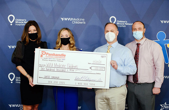 $100K gift to WVU Medicine Children’s boosts capital campaign