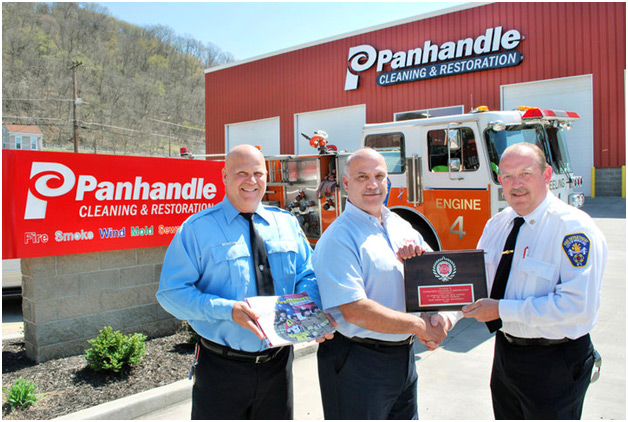 Wheeling Fire Department and Panhandle Cleaning Promote Fire Safety