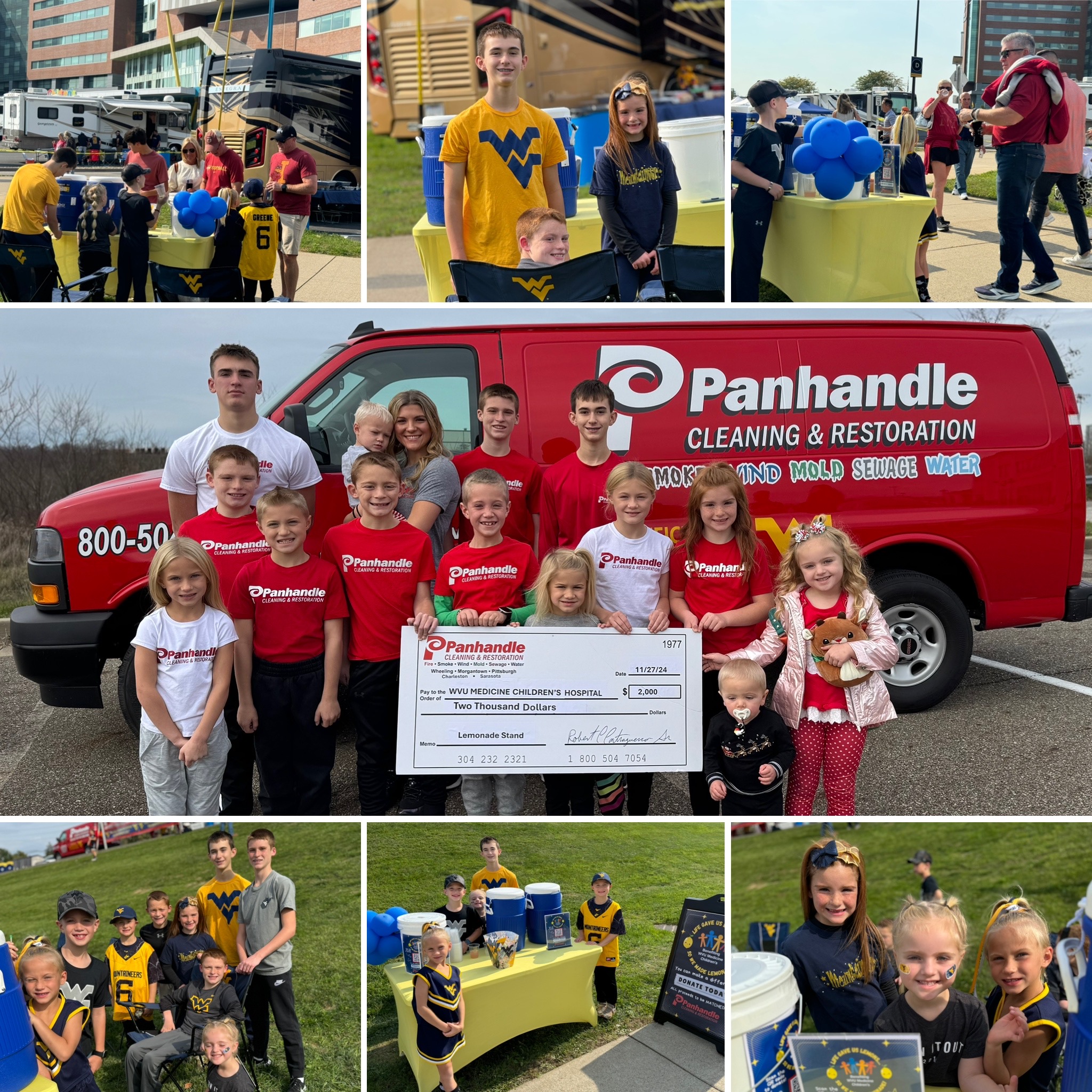 Supporting WVU Childrens Hospital With Lemonade