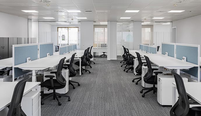 Clean office interior Clean office interior