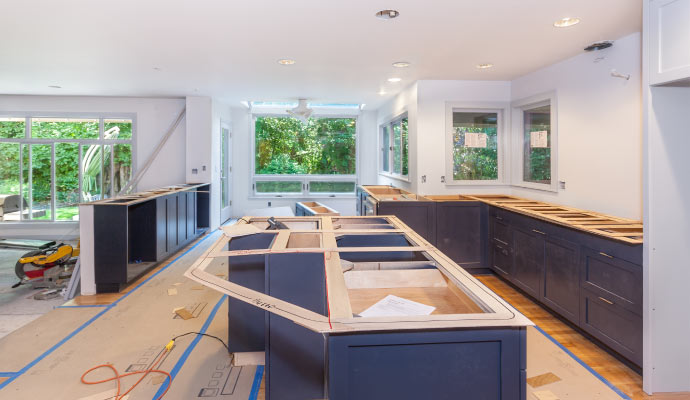 Professional kitchen remodeling