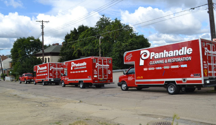 Panhandle service vehicle