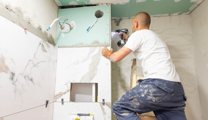 Professional bathroom remodeling