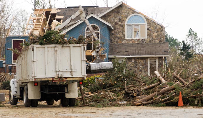 Disaster cleaning service