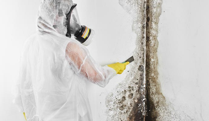 Mildew removing service Mildew removing with equipment
