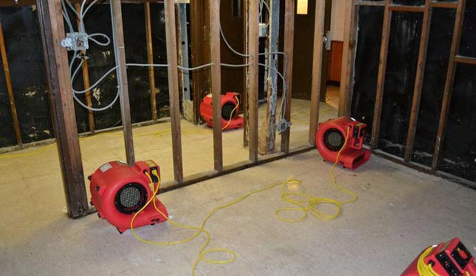 Water damage restoration