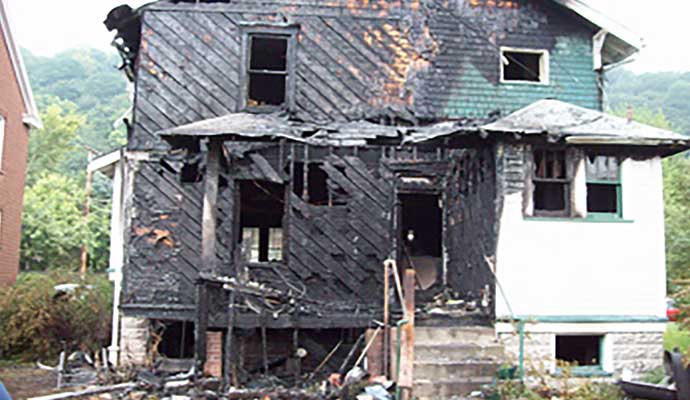 Fire damage